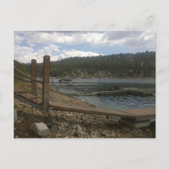 Den vackra dagen på Sjö Dockan Vykort (Framsida)