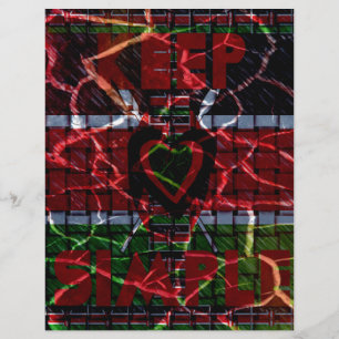 Den vackra Edgy Flagga i Kenya, Contemporary