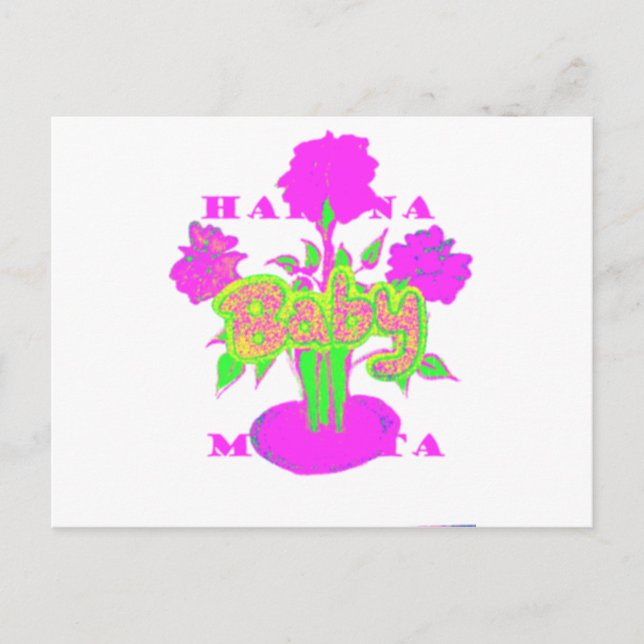 Den vackra Fantastisk Rosa-inspirationskällan Blom Vykort (Framsida)
