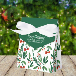 Den vackra Holly Berry, botaniska julen Party Presentaskar