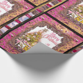 Den vackra jul-Rosan i Party Presentpapper
