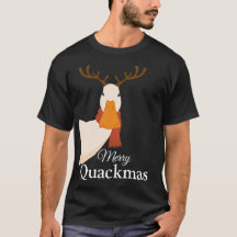 Den vackra julen anka Merry Quackmas Hjort
