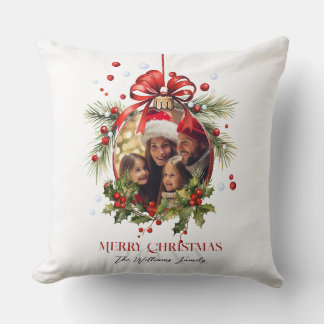 Den vackra julen Bauble Ram-Helgdagarna Kudde