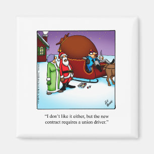 Den vackra julen Humor Magnet