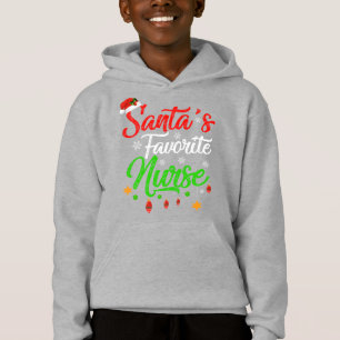 Den vackra julen i Julafton Santa's Favorite Nurse T Shirt