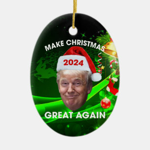 Den vackra julklappen 2024 Gör julen Underbar ige Julgransprydnad Keramik