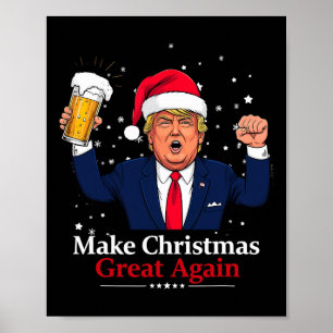 Den vackra julklappen Gör julen Underbar igen Poster