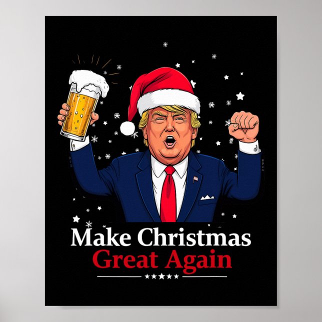 Den vackra julklappen Gör julen Underbar igen Poster (Framsidan)