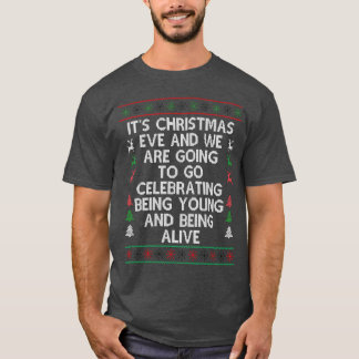 Den vackra julklappen t shirt