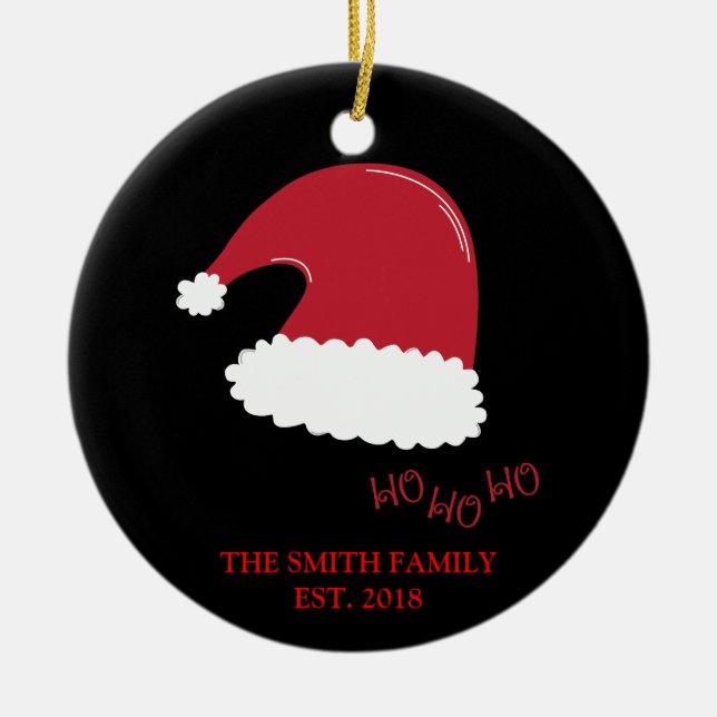 Den vackra jultomten i familjen Ornament (Framsidan)