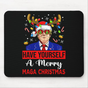 Den vackra jultomtrumpen har dig själv en God jul Musmatta