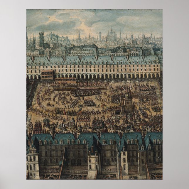 Den vackra Knight Jousting Tournament Poster (Framsidan)