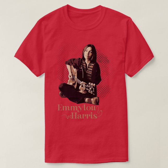 Den vackra miss Emmylou T Shirt (Design framsida)