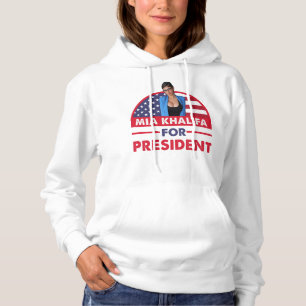 Den vackra modellen Mia Khalifa Fantastisk för fil T Shirt