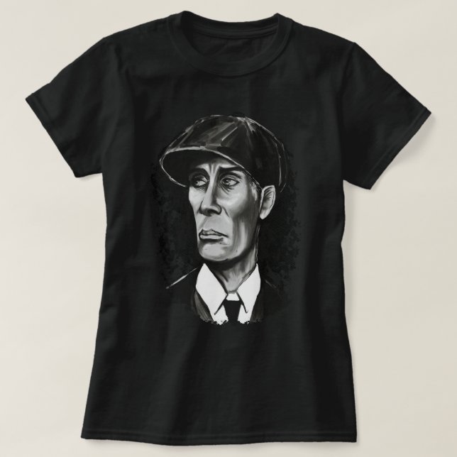 Den vackra modellen Peaky Blinders Gift Movie Fläk T Shirt (Design framsida)