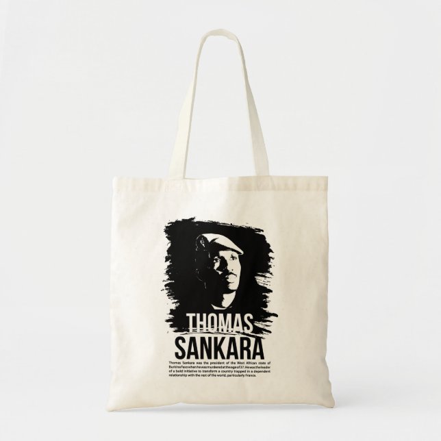Den vackra modellen Thomas Revolutionary Sankara G Tygkasse (Framsidan)