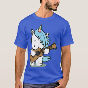 Den vackra musiker Guitar Guitarist Unicorn T Shirt