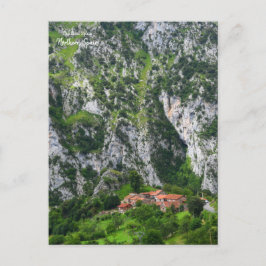 Den vackra norra regionen Asturien Vykort