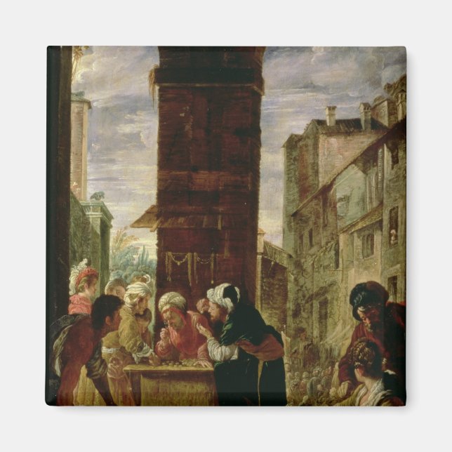 Den vackra pärlen magnet (Framsidan)