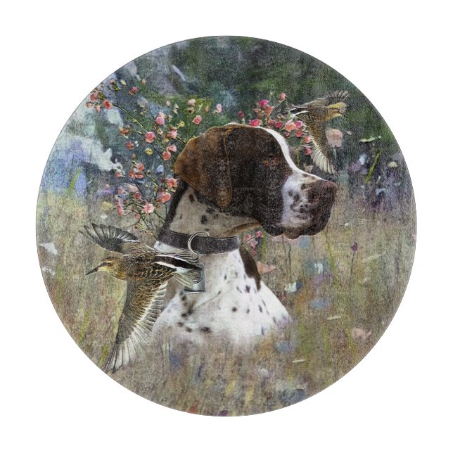 Den vackra pekaren i fält (Framsidan)