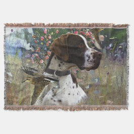 Den vackra pekaren i fält filt