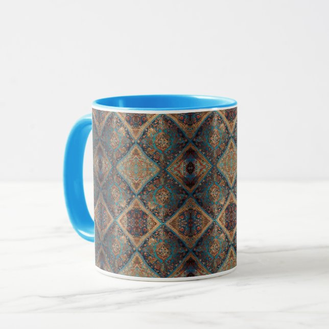 Den vackra Persian Old Mönster Trendig Collection Mugg (Framsida vänster)