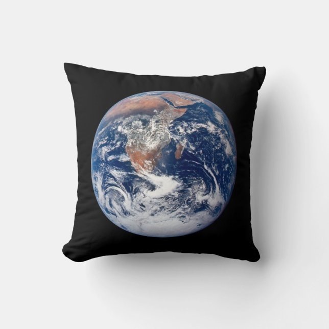 Den vackra planeten jorden Dekorativ kudde (Framsida)