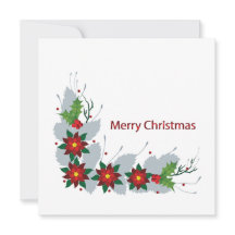 Den vackra Ponsettia Flowers Unik design