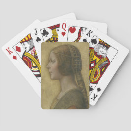 Den vackra prinsessan (av Leonardo da Vinci) Casinokort