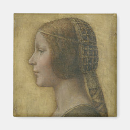 Den vackra prinsessan (av Leonardo da Vinci) Magnet