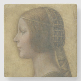 Den vackra prinsessan (av Leonardo da Vinci) Stenunderlägg