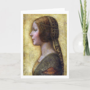 Den vackra prinsessan Leonardo da Vinci Kort