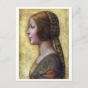 Den vackra prinsessan Leonardo da Vinci Vykort