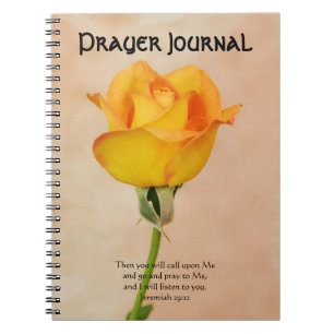 Den vackra Ro Prayer Journal-bärbara datorn Anteckningsbok