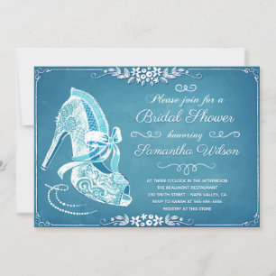 Den vackra Snöre Brides Shoes Möhippa Inbjudningar