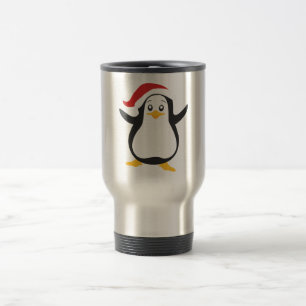 Den vackra Tecknaden Julafton Penguin Resemugg