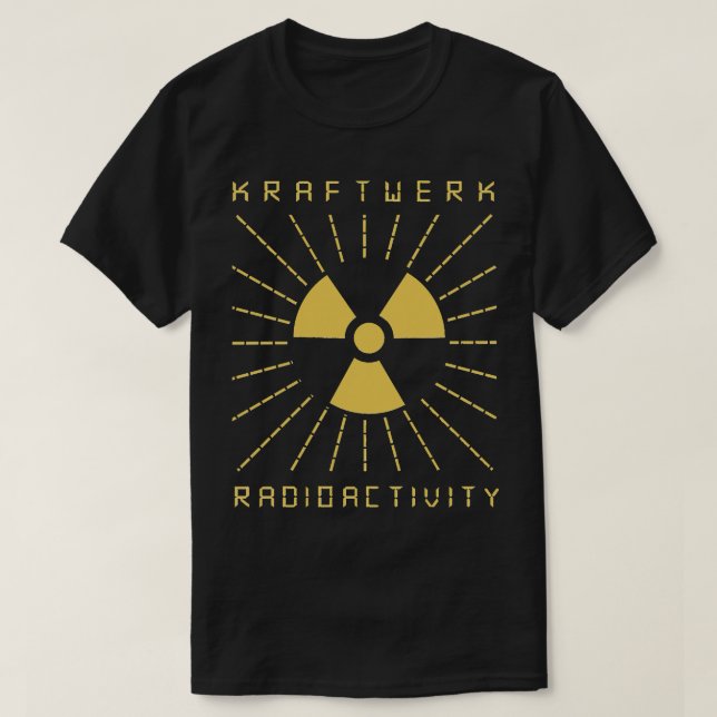 Den vackra tyska modellen Kraftwerk Band Gifts Mus T Shirt (Design framsida)