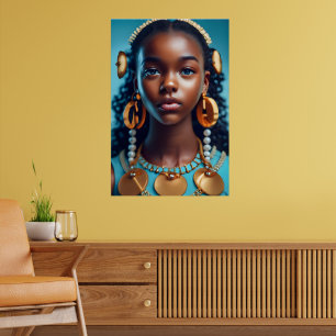 Den vackraste sydafrikanska flickan, Black-Histo Poster