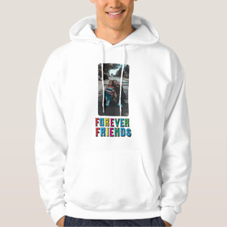 Den vackraste vänskapen för Vänner i skogen Hoodie