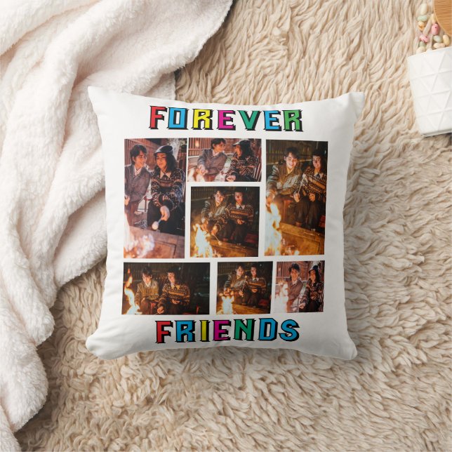 Den vackraste vänskapen för Vänner i skogen Kudde (Filt)