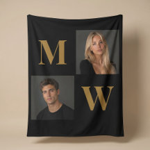 Den väg vi är skräddarsydd parfoto monogram svart