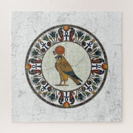 Den Vakande Himlen: Horus Kungliga Falk Pussel
