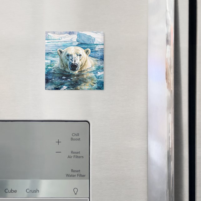 Den vaksamma isövervakaren magnet (In Situ (Fridge))