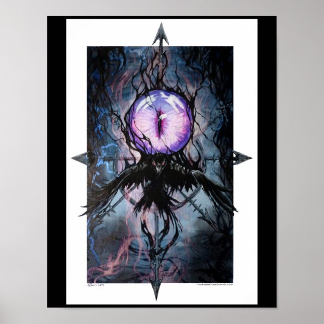 Den vaksamma rägen poster (Framsidan)