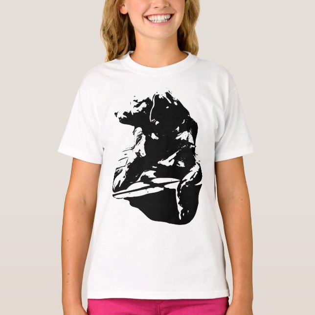Den vaksamma vännen t shirt (Framsida)