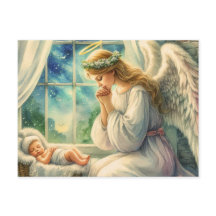 den väktarängel som bögar av baby-vaggan