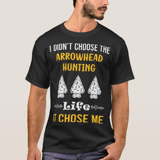 Den valde mig Arrowhad Jting Arrowhads T Shirt (Framsida)