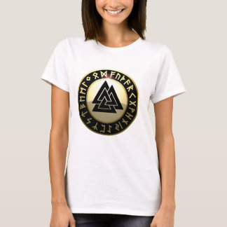 Den Valknut runan skyddar T-shirt