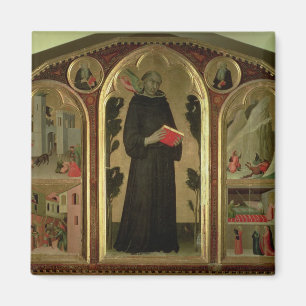 Den välsignade Agostino Novello altarpiecen Magnet