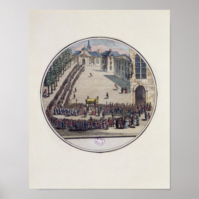 Den välsignade Sacrament som medföljer Poster (Framsidan)